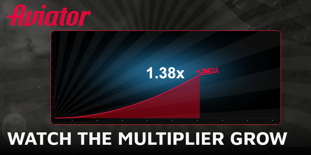 Watch the Multiplier Grow in Aviator game