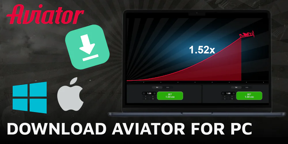 Instructions on downloading Aviator app on PC