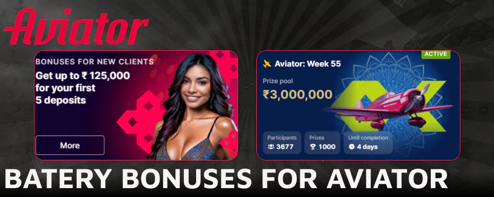 Bonuses for Aviator players available on PGKN India