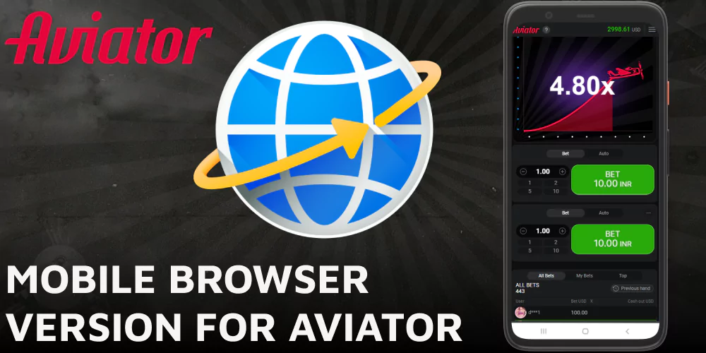 Play Aviator on mobile devices using PGKN mobile browser version